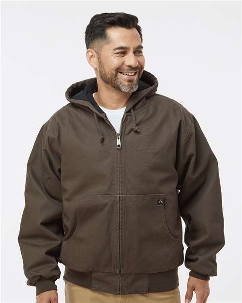 Men's Cheyenne Boulder Cloth™ Hooded Jacket with Tricot Quilt Lining – 5020