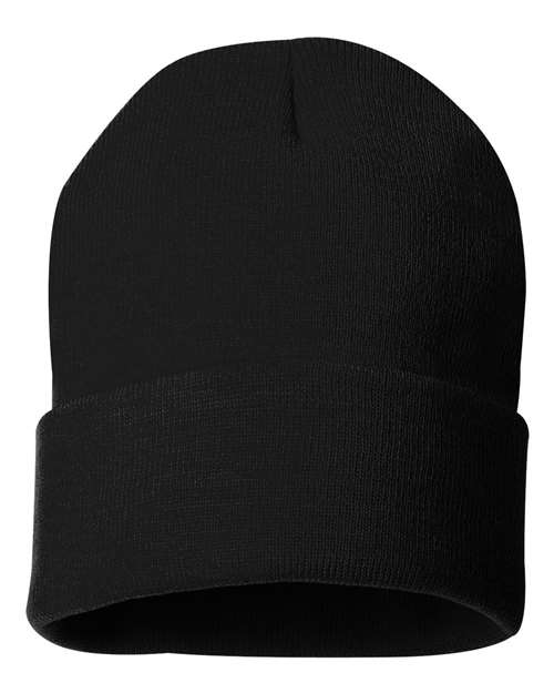 12" Solid Cuffed Beanie - Sportsman - SP12