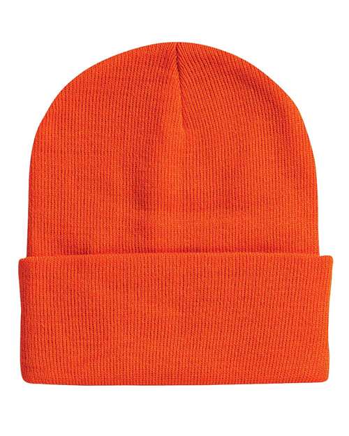 12" Solid Cuffed Beanie - Sportsman - SP12