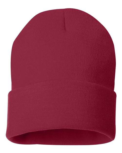 12" Solid Cuffed Beanie - Sportsman - SP12