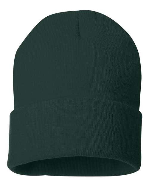 12" Solid Cuffed Beanie - Sportsman - SP12