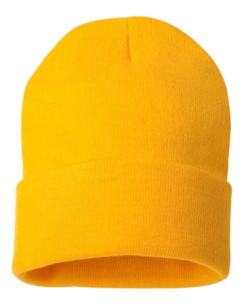 12" Solid Cuffed Beanie - Sportsman - SP12