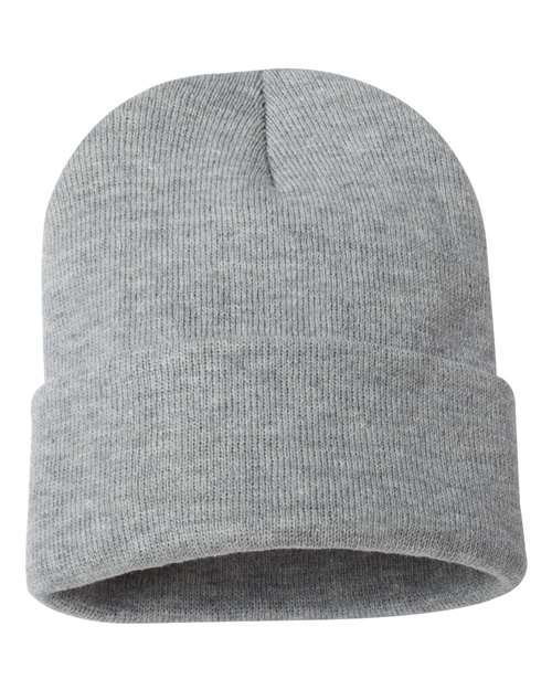 12" Solid Cuffed Beanie - Sportsman - SP12