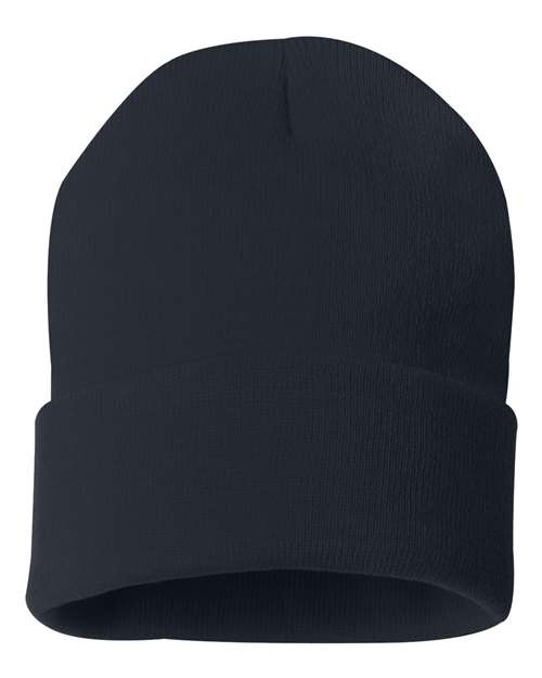 12" Solid Cuffed Beanie - Sportsman - SP12