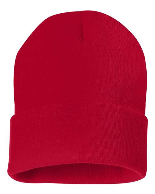 12" Solid Cuffed Beanie - Sportsman - SP12
