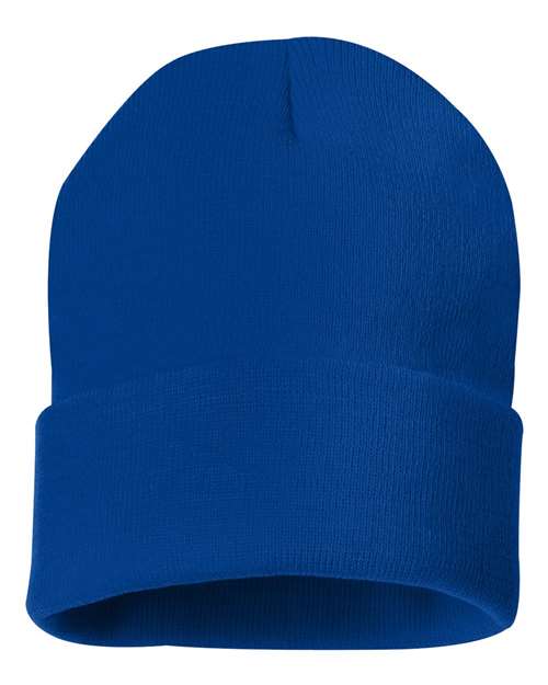 12" Solid Cuffed Beanie - Sportsman - SP12