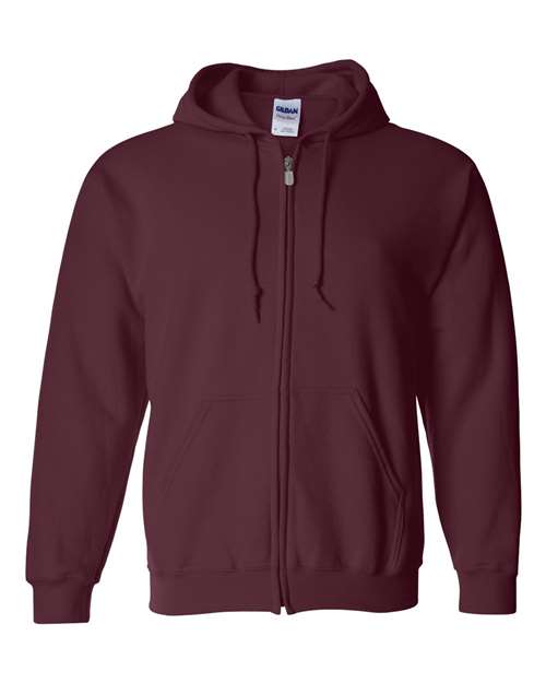 Unisex Heavy Blend™ Full-Zip Hooded Sweatshirt - Gildan - 18600