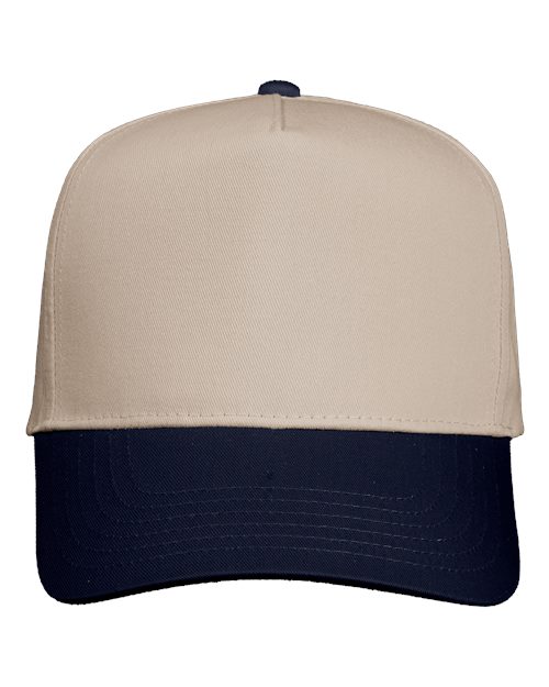 Five-Panel Twill Cap - Valucap - 8869
