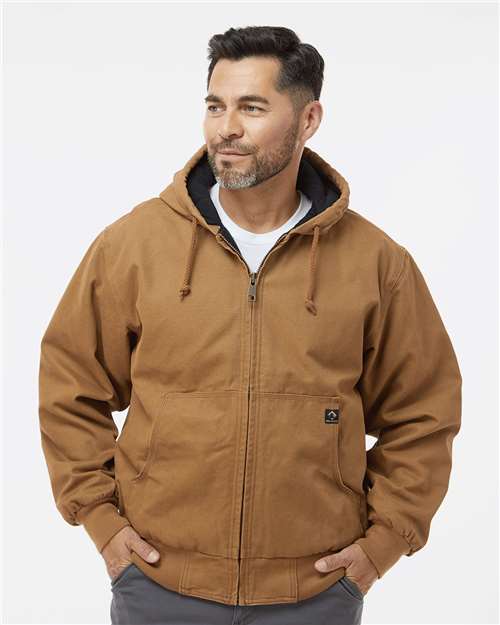 Men's Cheyenne Boulder Cloth™ Hooded Jacket with Tricot Quilt Lining – 5020