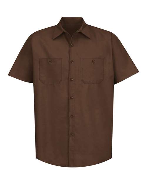 Men's Industrial Short Sleeve Work Shirt - Red Kap - SP24