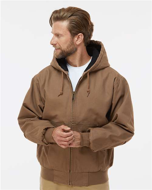 Men's Tall Cheyenne Boulder Cloth™ Hooded Jacket with Tricot Quilt Lining – 5020T