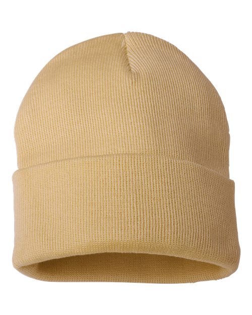 12" Solid Cuffed Beanie - Sportsman - SP12