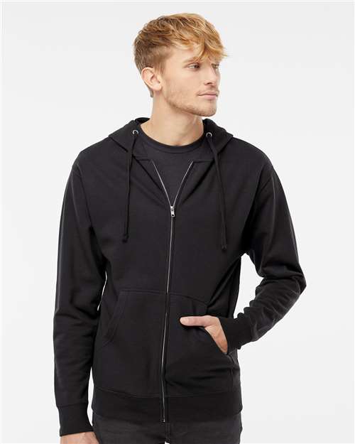 Unisex Midweight Full-Zip Hooded Sweatshirt - Independent Trading Co. - SS4500Z