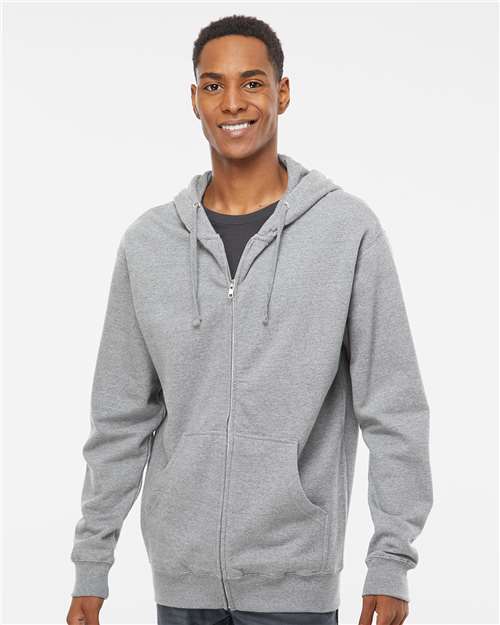 Unisex Midweight Full-Zip Hooded Sweatshirt - Independent Trading Co. - SS4500Z