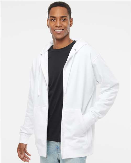 Unisex 8.5 oz. Midweight Full-Zip Hooded Sweatshirt - Independent Trading Co. - SS4500Z