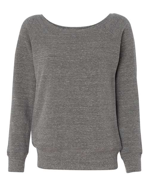Women’s Sponge Fleece Wide Neck Sweatshirt - BELLA + CANVAS - 7501