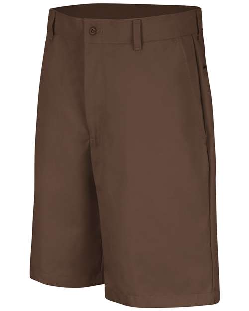 Men's Plain Front Shorts - Red Kap - PT26