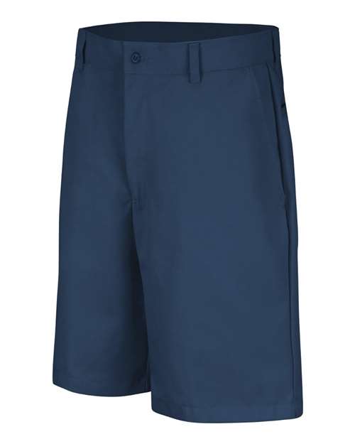Men's Plain Front Shorts - Red Kap - PT26