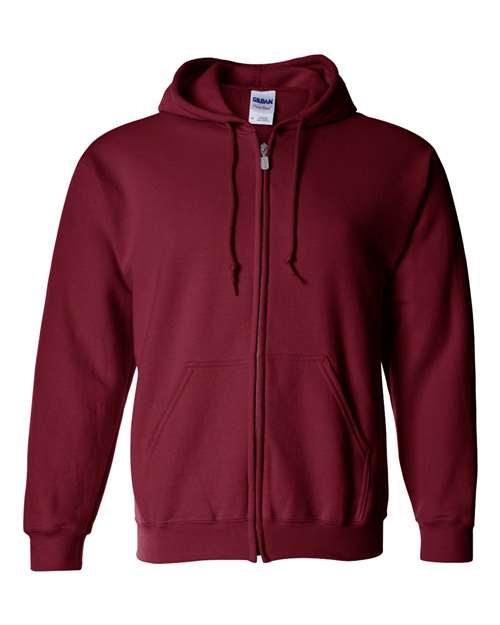 Unisex Heavy Blend™ Full-Zip Hooded Sweatshirt - Gildan - 18600