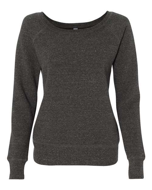Women’s Sponge Fleece Wide Neck Sweatshirt - BELLA + CANVAS - 7501