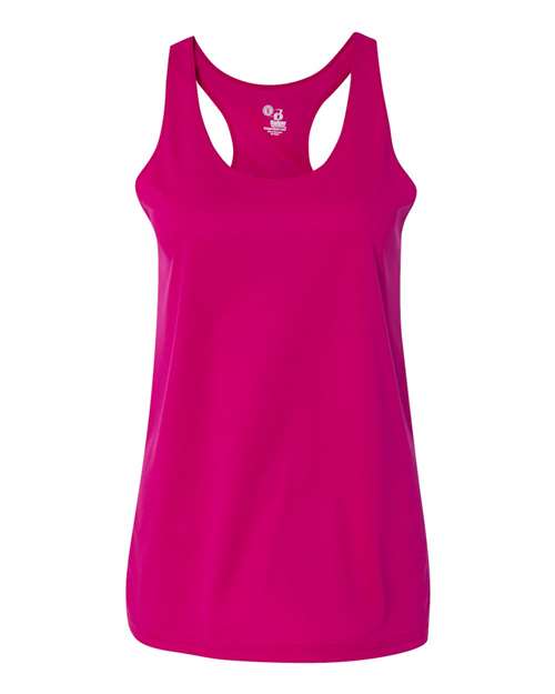 Women’s B-Core Racerback Tank Top - Badger - 4166