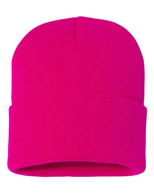 12" Solid Cuffed Beanie - Sportsman - SP12