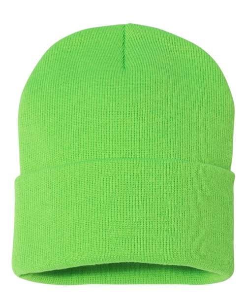 12" Solid Cuffed Beanie - Sportsman - SP12