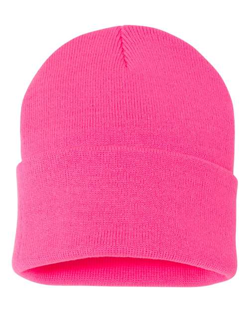 12" Solid Cuffed Beanie - Sportsman - SP12