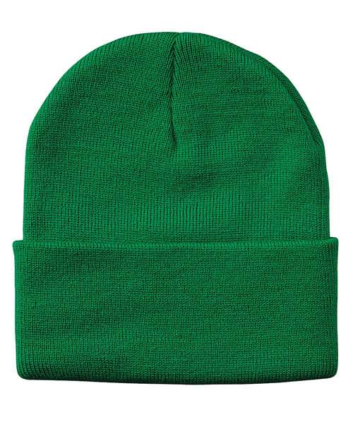 12" Solid Cuffed Beanie - Sportsman - SP12