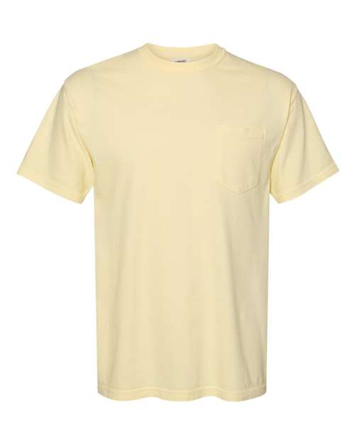 Unisex Garment-Dyed Heavyweight Pocket T-Shirt - Comfort Colors - 6030