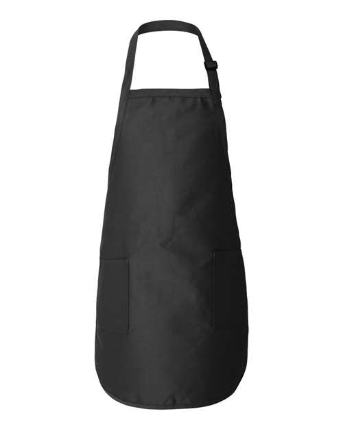 Full-Length Apron with Pockets - Q-Tees - Q4350