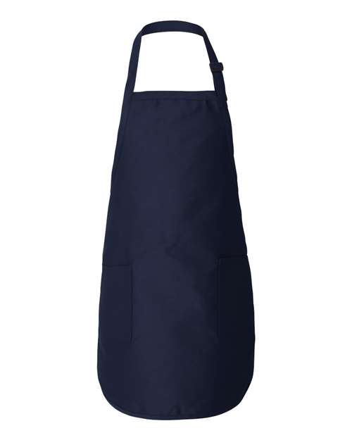 Full-Length Apron with Pockets - Q-Tees - Q4350