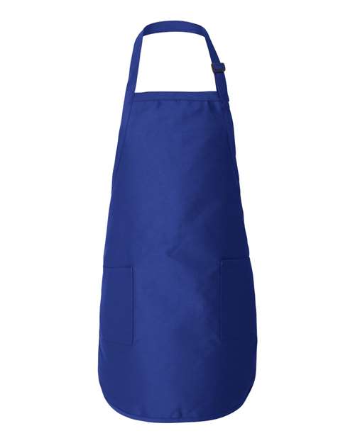 Full-Length Apron with Pockets - Q-Tees - Q4350