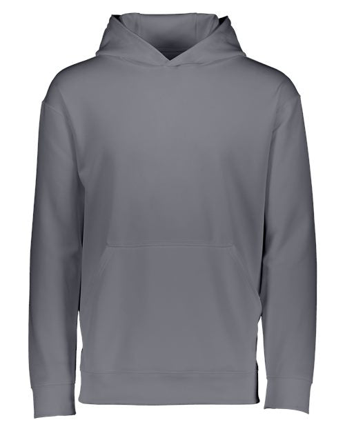 Youth Wicking Fleece Hooded Sweatshirt - Augusta Sportswear - 5506