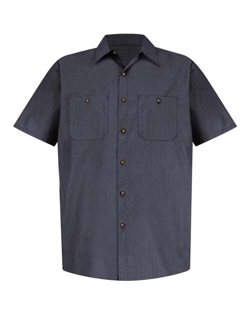 Men's Industrial Short Sleeve Work Shirt - Red Kap - SP24