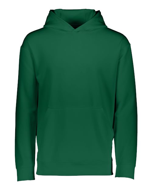 Youth Wicking Fleece Hooded Sweatshirt - Augusta Sportswear - 5506