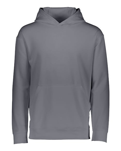 Youth Wicking Fleece Hooded Sweatshirt - Augusta Sportswear - 5506