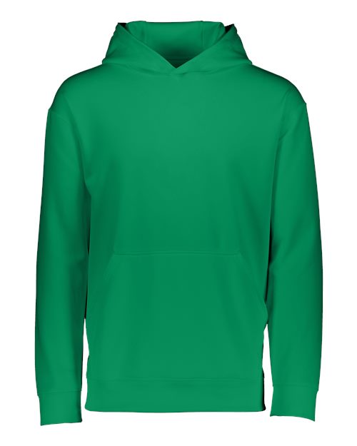 Youth Wicking Fleece Hooded Sweatshirt - Augusta Sportswear - 5506