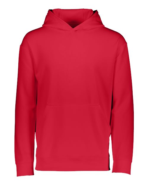 Youth Wicking Fleece Hooded Sweatshirt - Augusta Sportswear - 5506