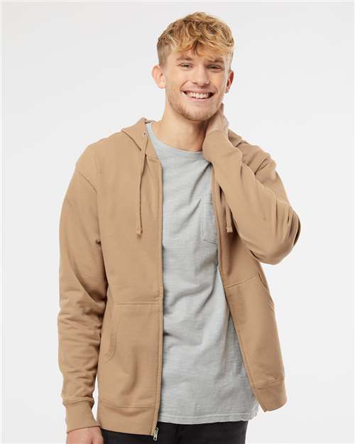 Unisex Midweight Full-Zip Hooded Sweatshirt - Independent Trading Co. - SS4500Z