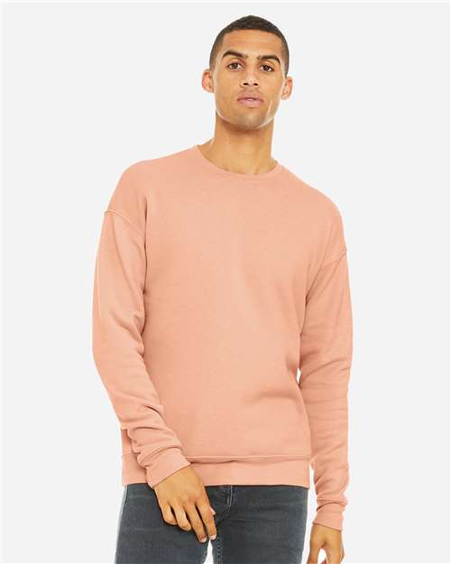Unisex Sponge Fleece Drop Shoulder Crewneck Sweatshirt - BELLA + CANVAS - 3945