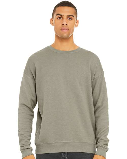 Unisex Sponge Fleece Drop Shoulder Crewneck Sweatshirt - BELLA + CANVAS - 3945