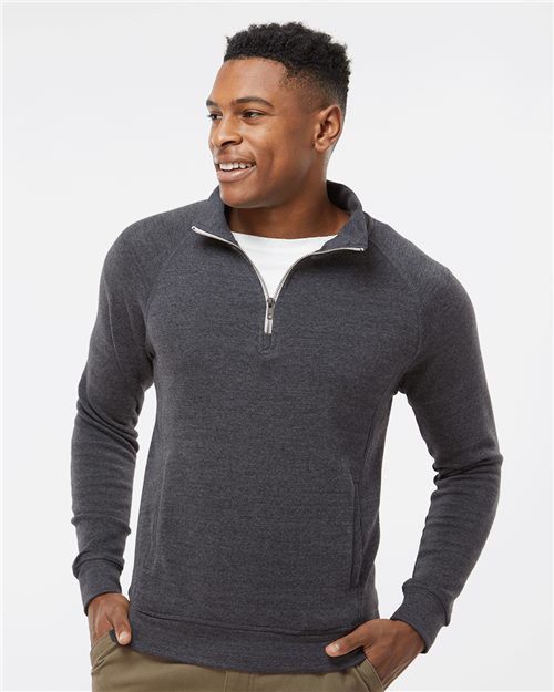 Men's Triblend Quarter-Zip Sweatshirt - J. America - 8869