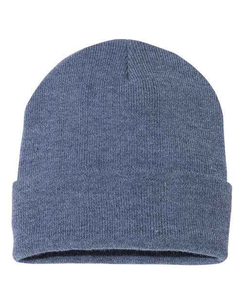 12" Solid Cuffed Beanie - Sportsman - SP12