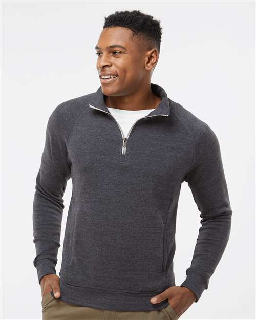 Men's Triblend Quarter-Zip Sweatshirt - J. America - 8869