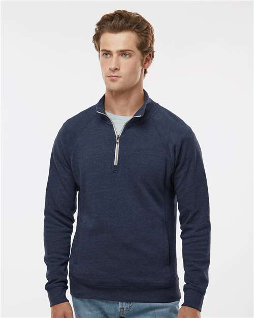 Men's Triblend Quarter-Zip Sweatshirt - J. America - 8869