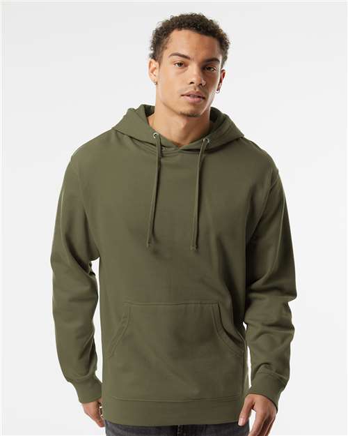 Unisex Midweight Hooded Sweatshirt - Independent Trading Co. - SS4500