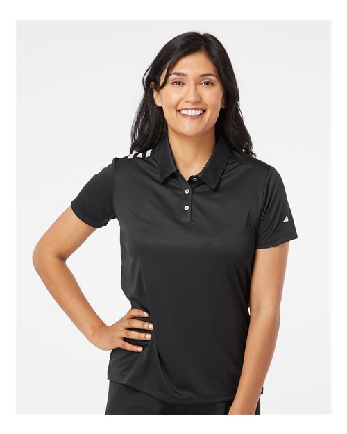 Women's 3-Stripes Shoulder Polo - Adidas – A325