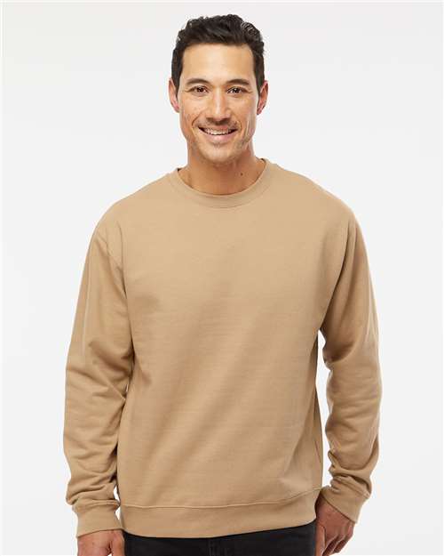 Unisex Midweight Crewneck Sweatshirt - Independent Trading Co. - SS3000