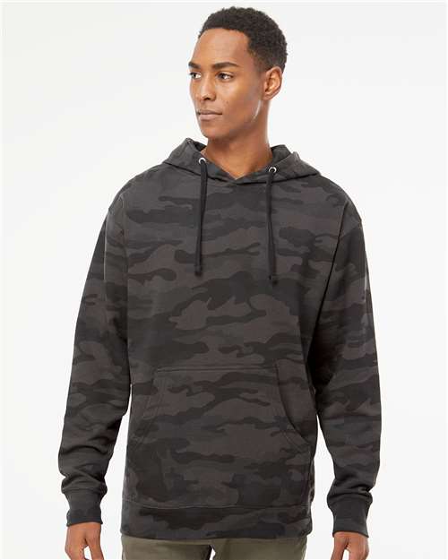 Unisex Midweight Hooded Sweatshirt - Independent Trading Co. - SS4500